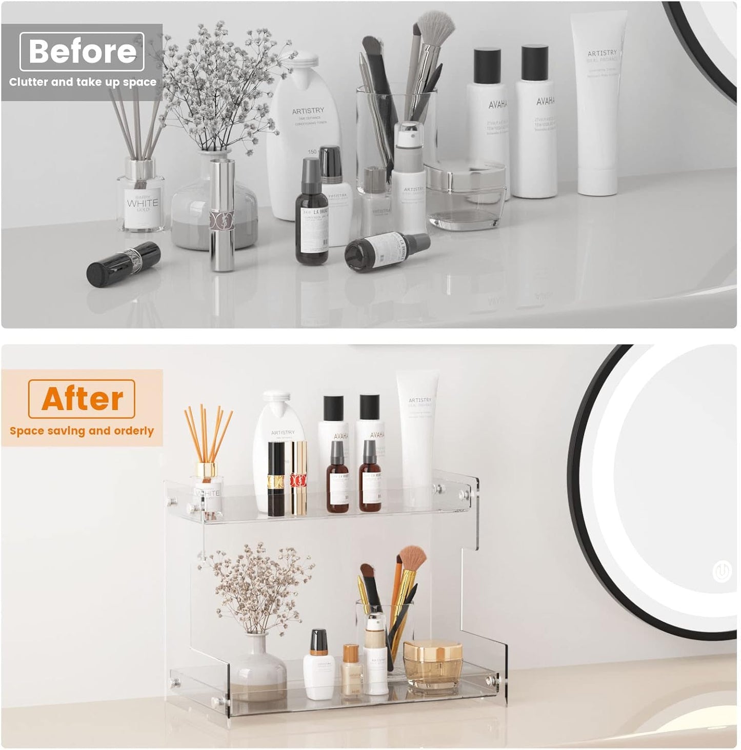 Bathroom Counter Organizer Countertop